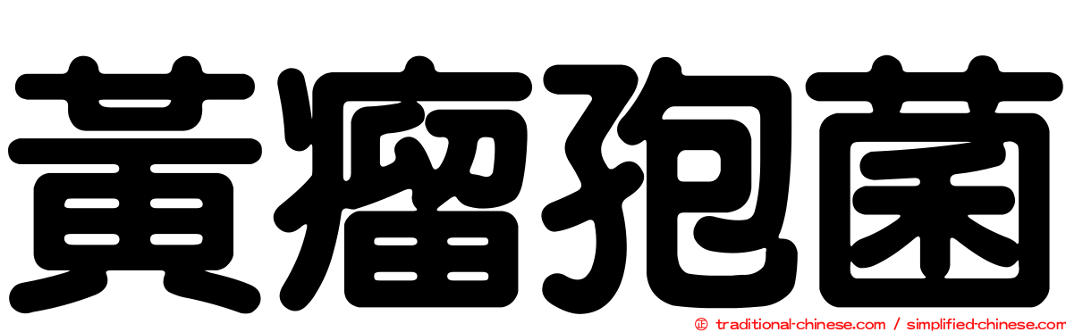 黃瘤孢菌