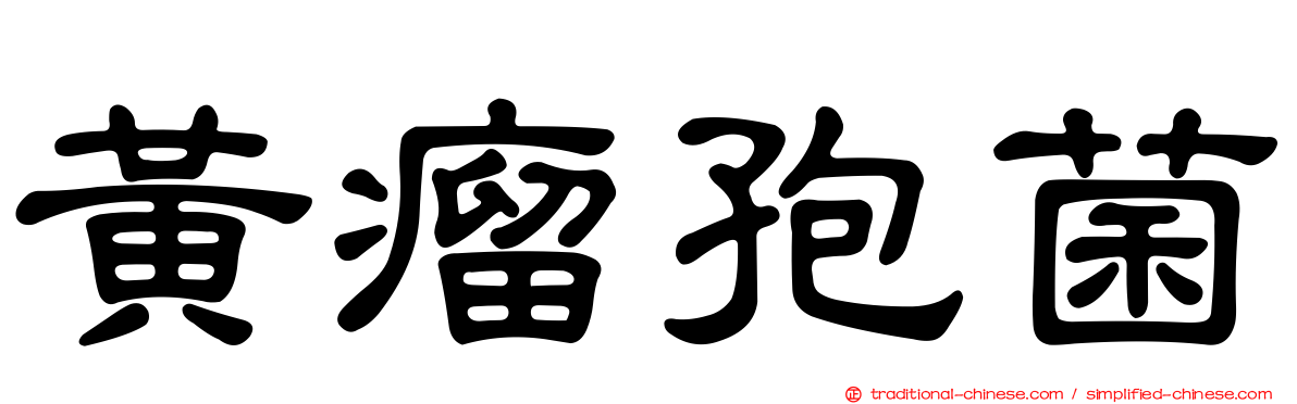黃瘤孢菌
