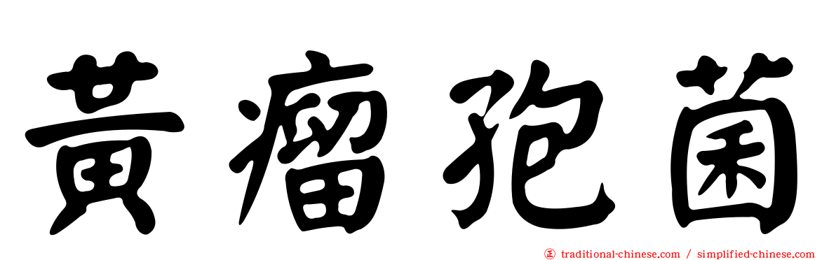 黃瘤孢菌