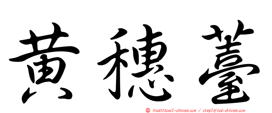 黃穗薹