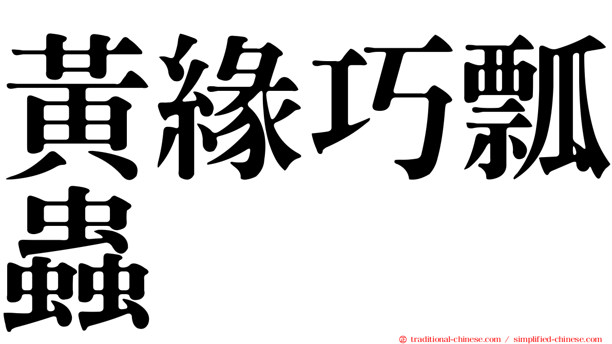 黃緣巧瓢蟲