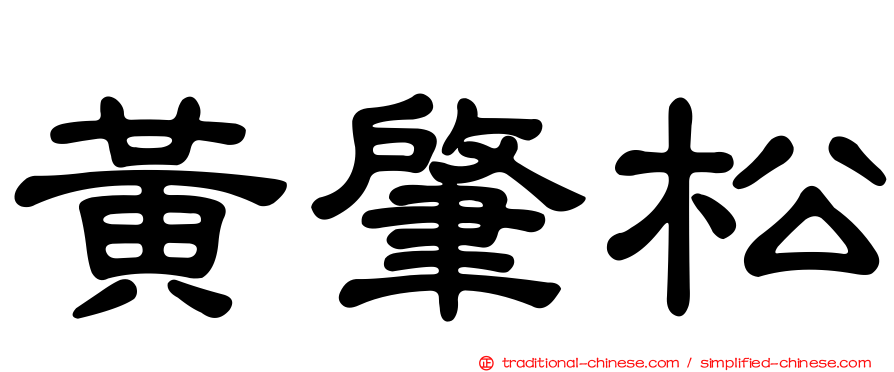 黃肇松