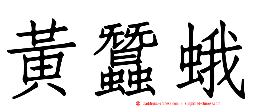 黃蠶蛾