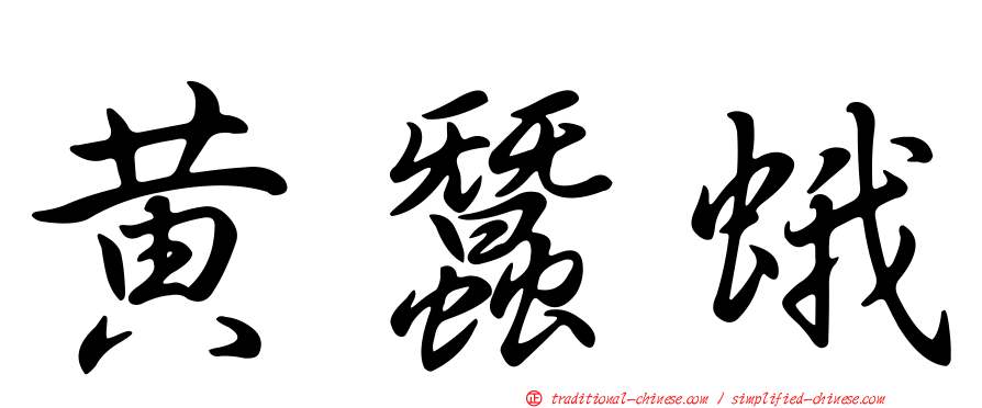黃蠶蛾