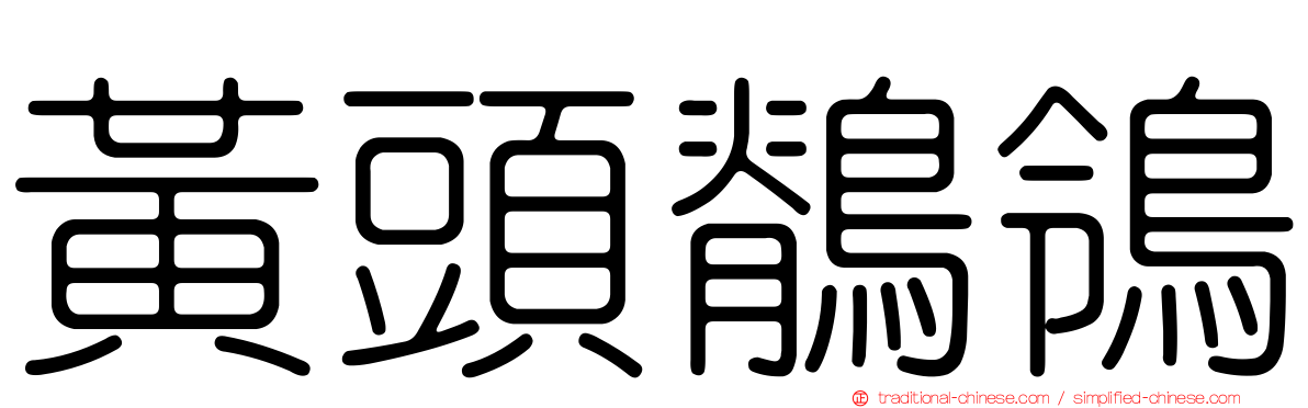 黃頭鶺鴒