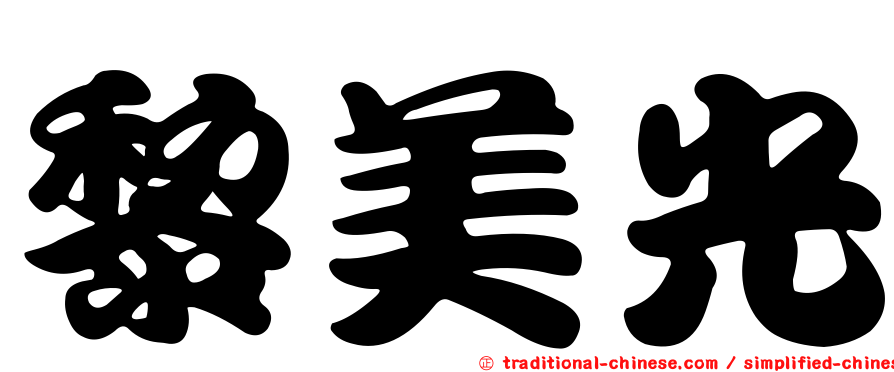 黎美光