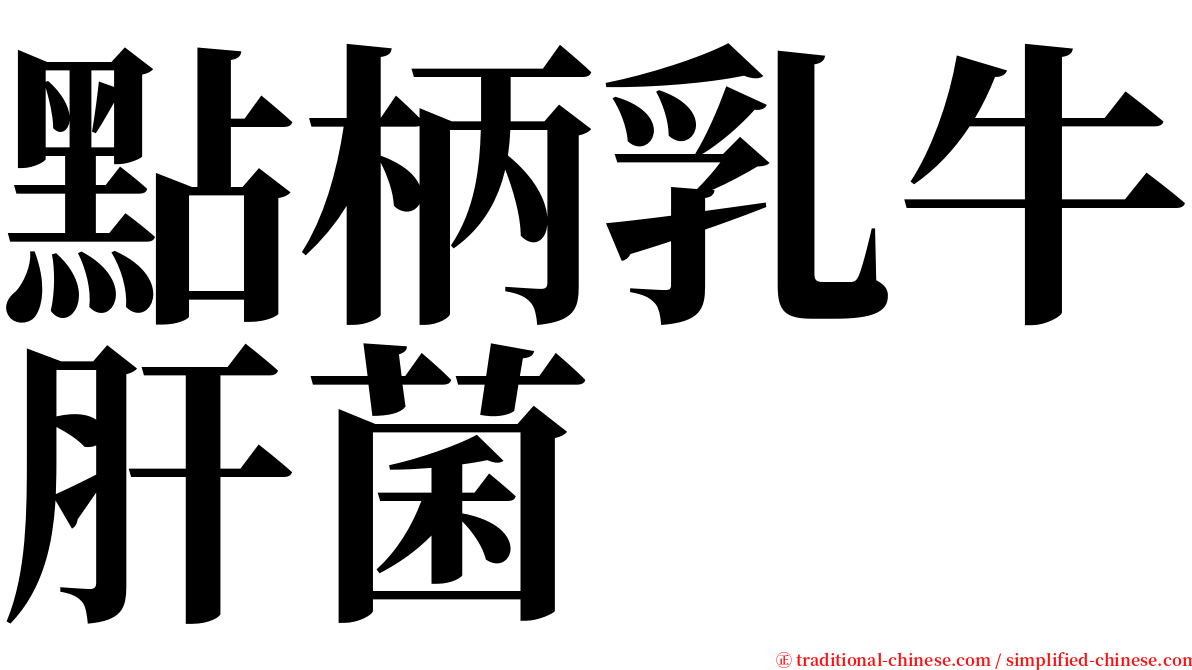 點柄乳牛肝菌 serif font