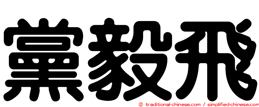 黨毅飛