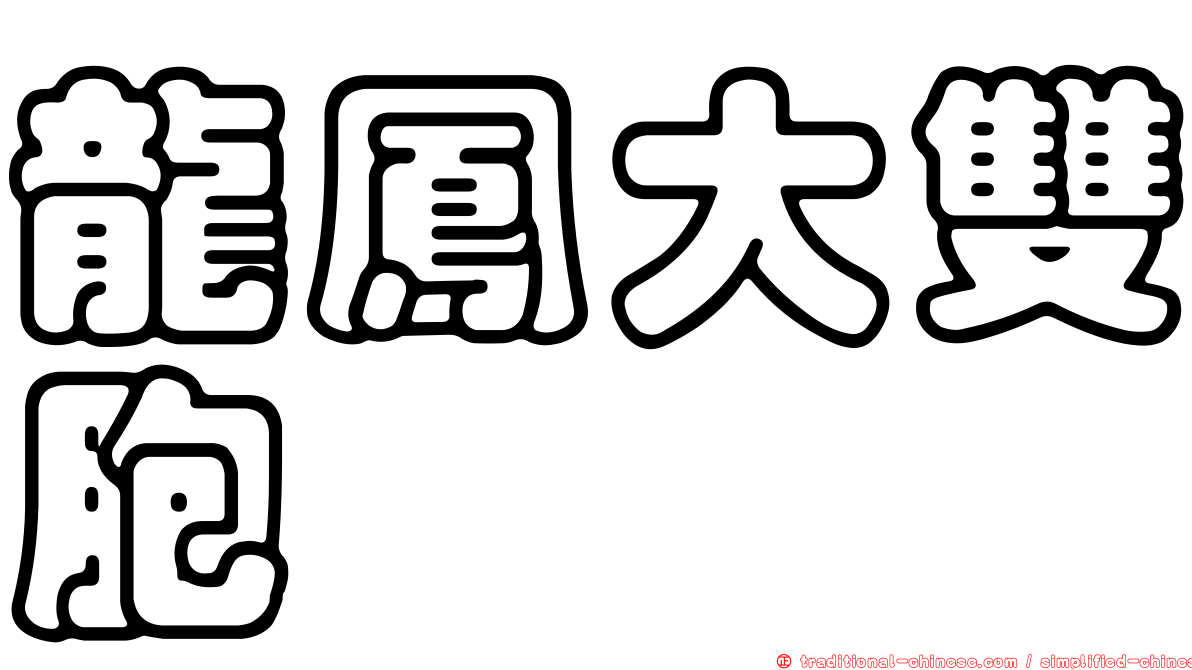 龍鳳大雙胞