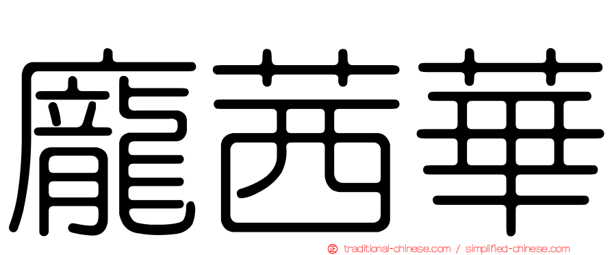 龐茜華