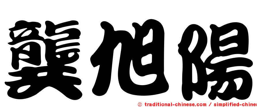 龔旭陽