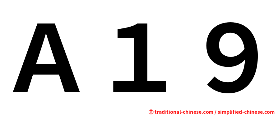 Ａ１９