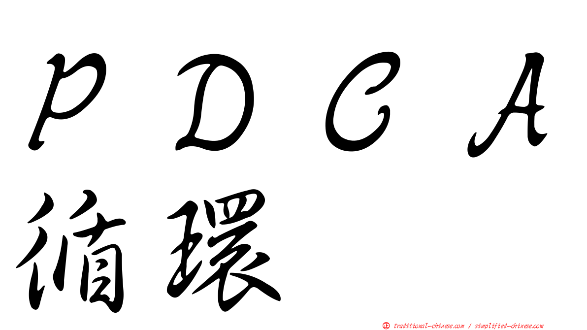 ＰＤＣＡ循環