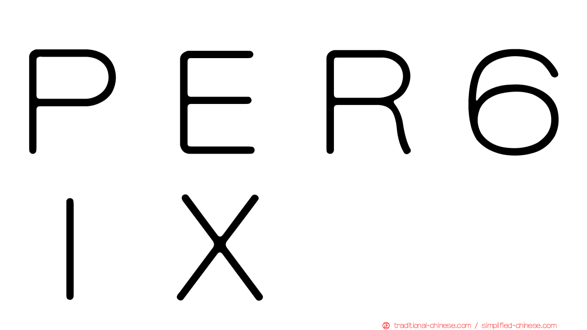 ＰＥＲ６ＩＸ